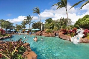 Pool - Poipu Tropical Retreat with A/C & Pool/Gym Access / MAY SPECIAL (Koloa)