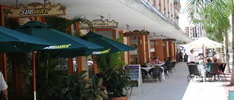 Restaurante al aire libre