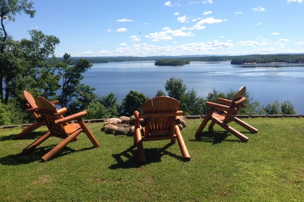Adirondack chairs - hand made on the property