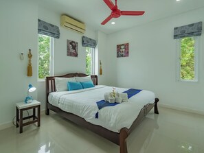 8 Bedrooms Pool Villa | 8 habitaciones y caja de seguridad en la habitación 