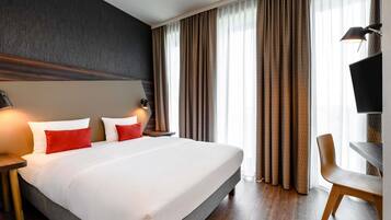 Apartamento, 1 cama de casal e sofá-cama | 1 quarto, cofres nos quartos, escrivaninha, cortinas blackout