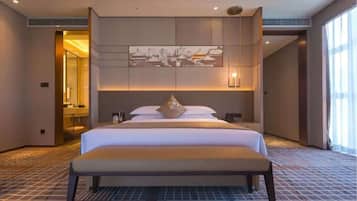 Habitación Business, 1 cama de matrimonio grande | Ropa de cama
