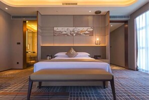 Phòng hạng Business, 1 giường cỡ king | Bộ trải giường 