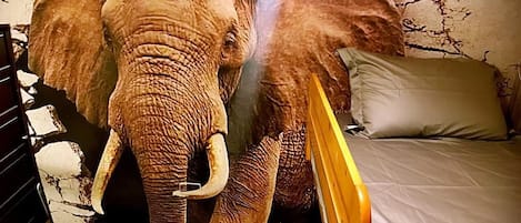 Quarto duplo standard ( 3B) | Escrivaninha, cortinas blackout, quartos à prova de som