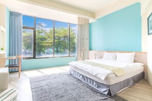 1 habitación, ropa de cama de alta calidad y escritorio