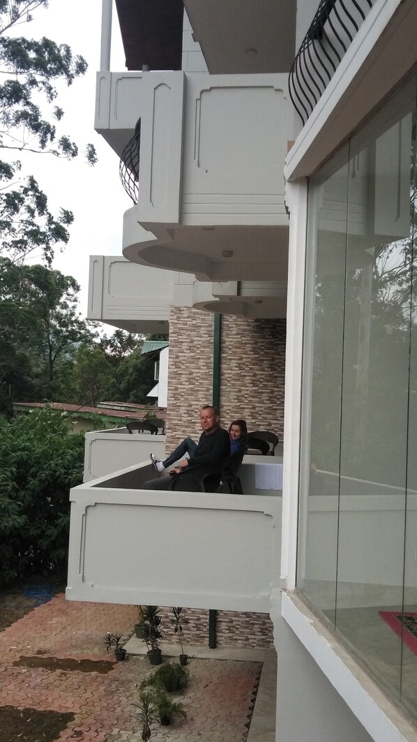 Façade de l’hébergement