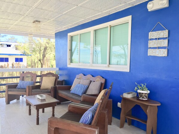 Maison, en front de plage (PRIVATE) | Vue depuis le balcon