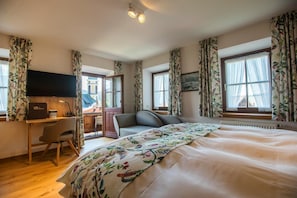 Deluxe-Doppelzimmer, Balkon, Bergblick