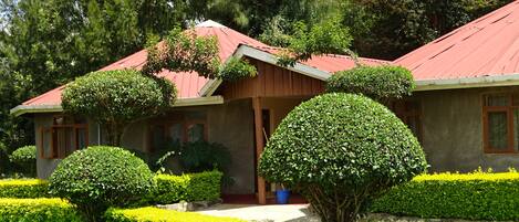 Fassade der Unterkunft