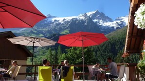 Terrace/patio - Hotel Panoramic Village - La Grave (La Grave)