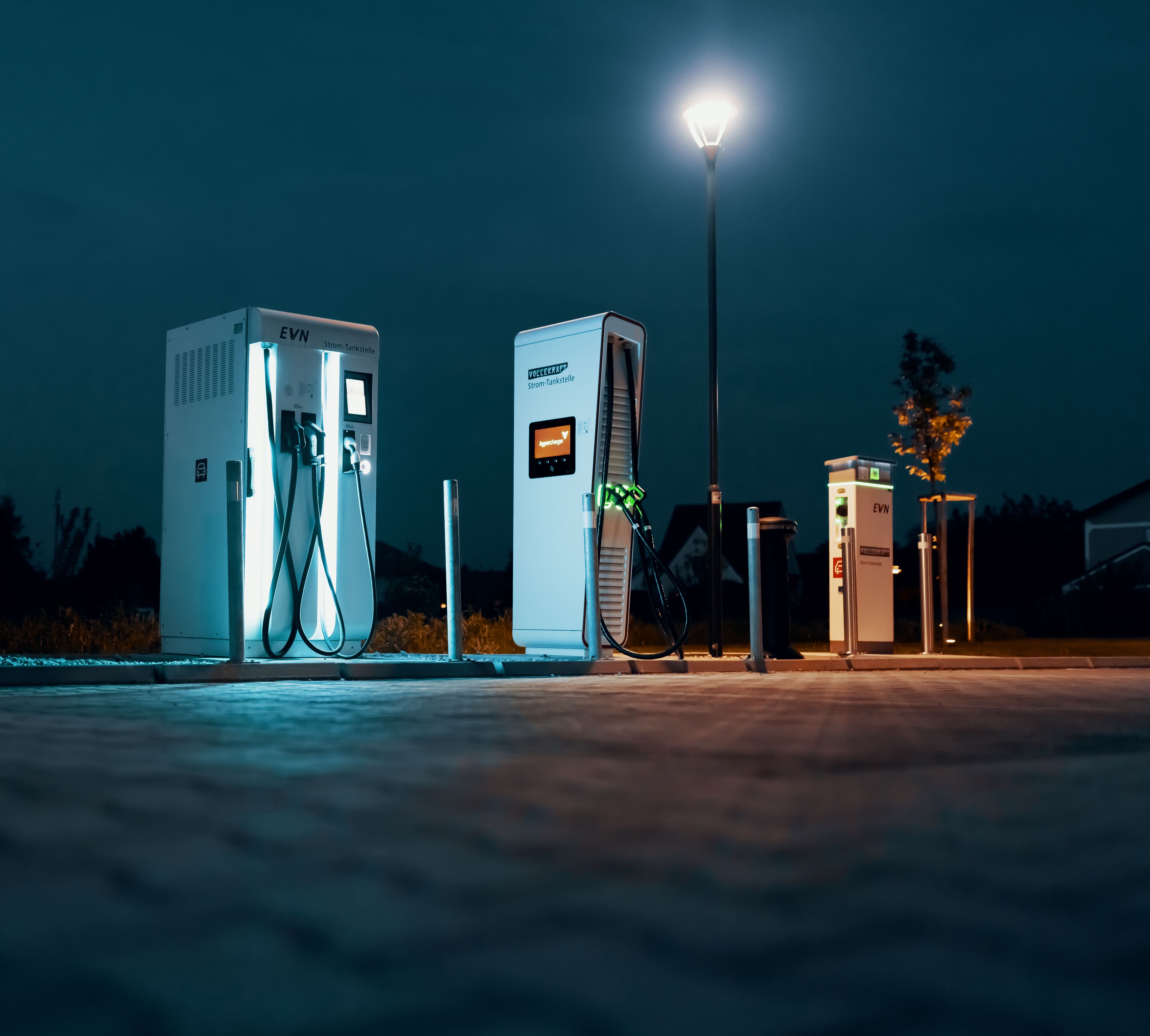 electric vehicle-charging station