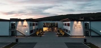 Fachada da propriedade