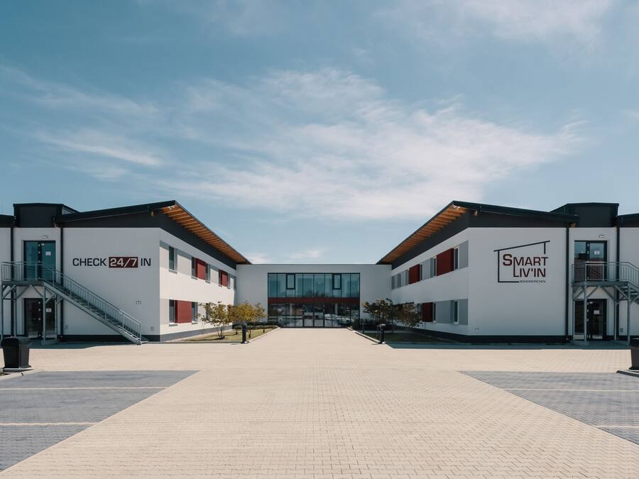 Fachada de la propiedad
