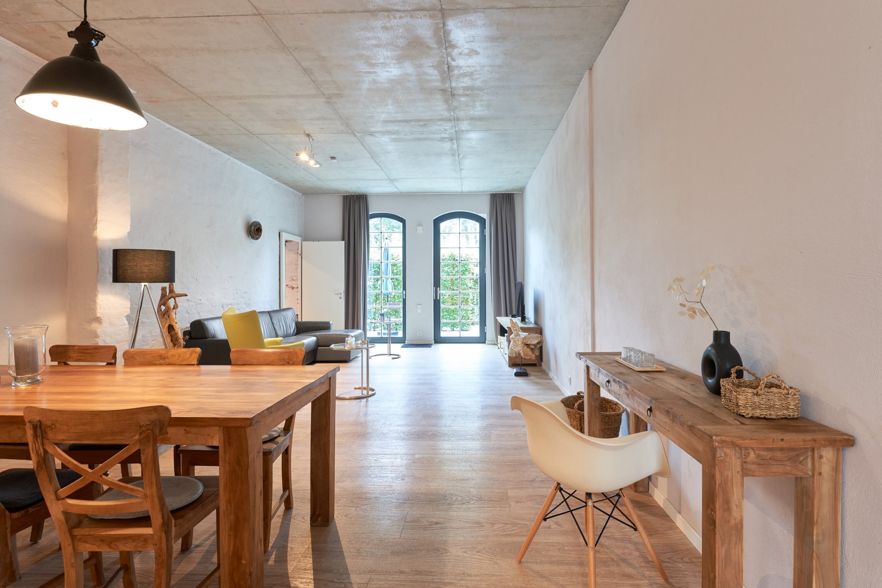 Spiseområde på rommet