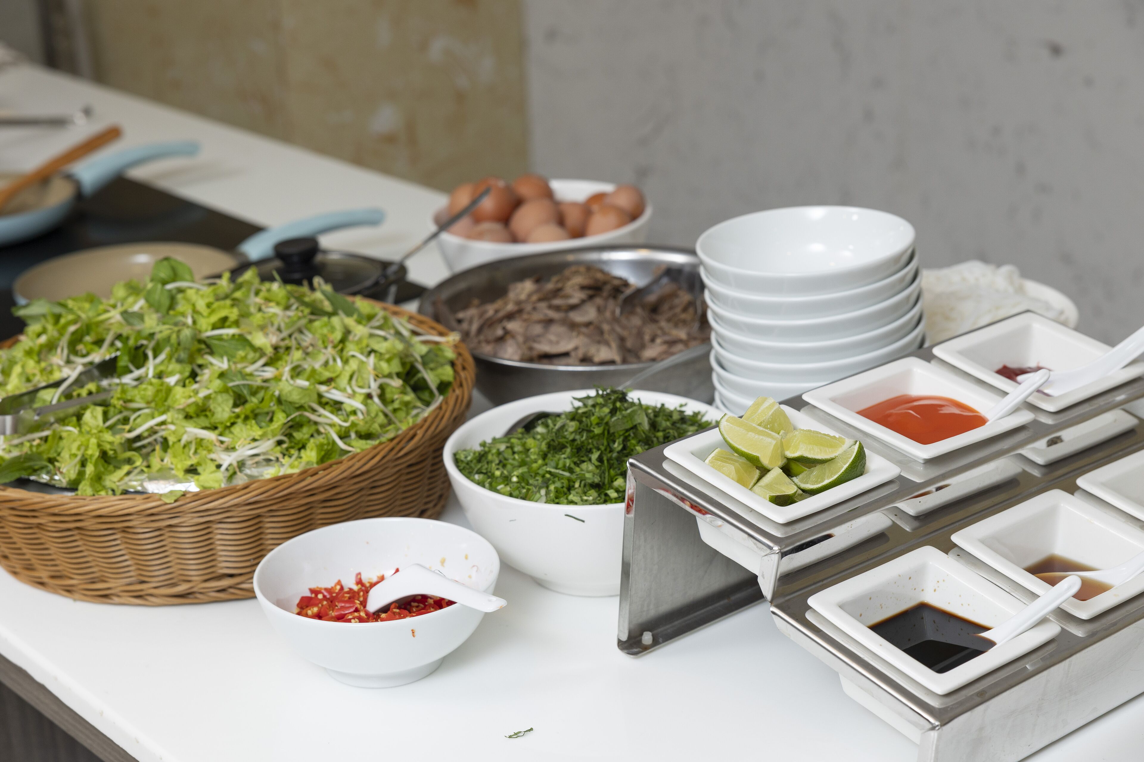 Breakfast buffet