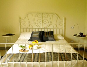 Draps italiens Frette, literie de qualité supérieure, minibar