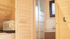 Basic Bungalow, 1 Bedroom | Cots/infant beds, individually decorated, individually furnished - Bungalows Puerta de la Demanda (Villasur de Herreros)
