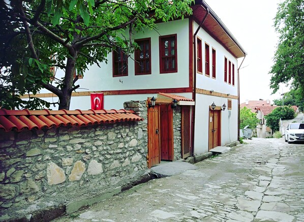 Façade de l’hébergement