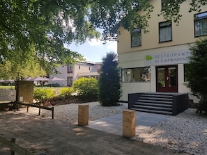 Facciata della struttura