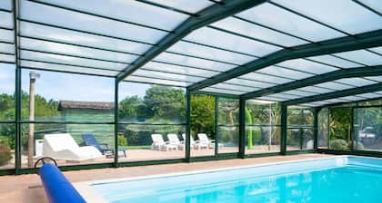 The "Gîtes de L'ODA": Class 2 * with heated indoor pool !!!