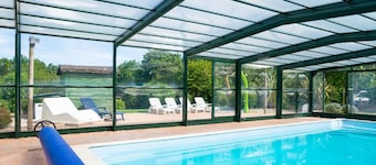 The "Gîtes de L'ODA": Class 2 * with heated indoor pool !!!