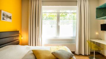 Double Room | Premium bedding, minibar, desk, iron/ironing board