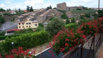 Vue depuis lâhĂ©bergement