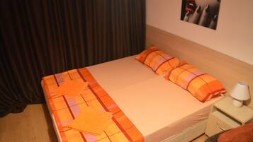 Comfort Apartment, 1 Bedroom, Balcony, City View | 1 bedroom, iron/ironing board, free cots/infant beds