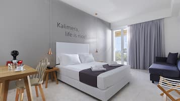 Superior Double Room | Premium bedding, minibar, in-room safe, blackout drapes