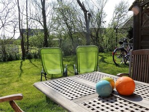 Apartment (Fe 4 Lachmöwe) | Terrace/patio - Haus Uthlande (Dagebuell)