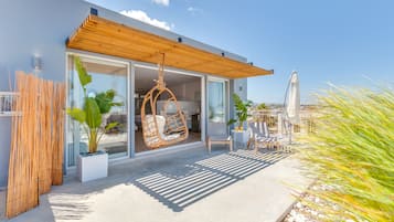 Luxury Penthouse, 1 Bedroom, Terrace, City View | Terrace/patio