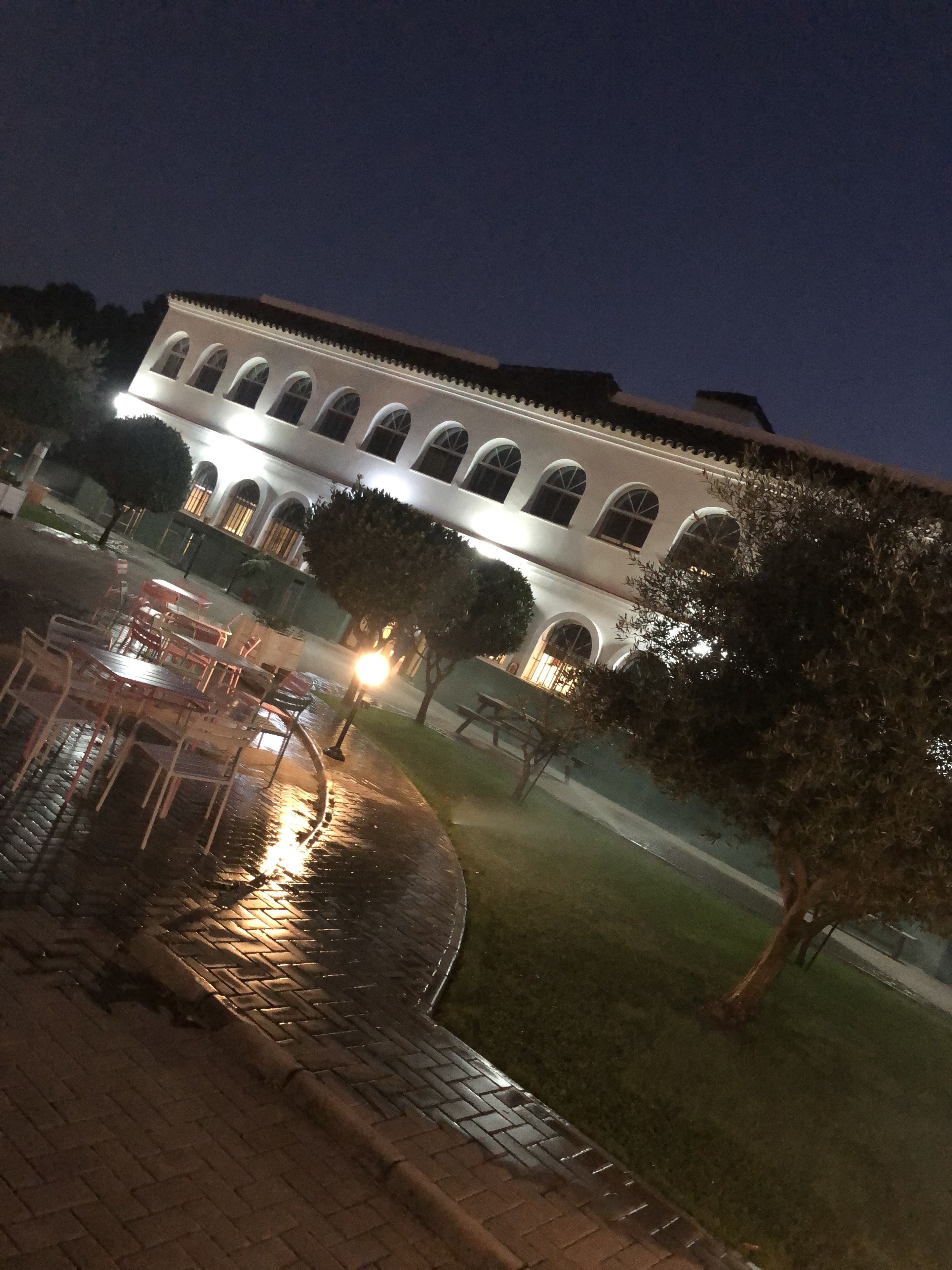 Voorkant van accommodatie