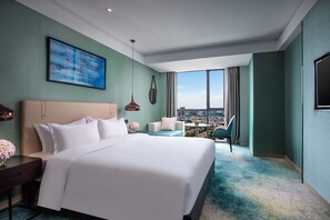 Superior-Zimmer, 1 King-Bett, Nichtraucher | Minibar, Zimmersafe, Schreibtisch, Bügeleisen/Bügelbrett