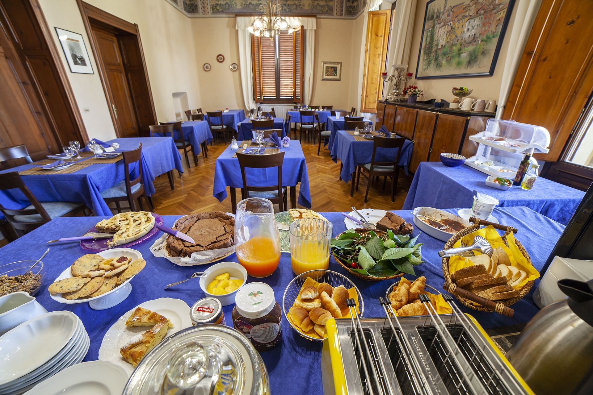 Petit déjeuner buffet compris tous les jours