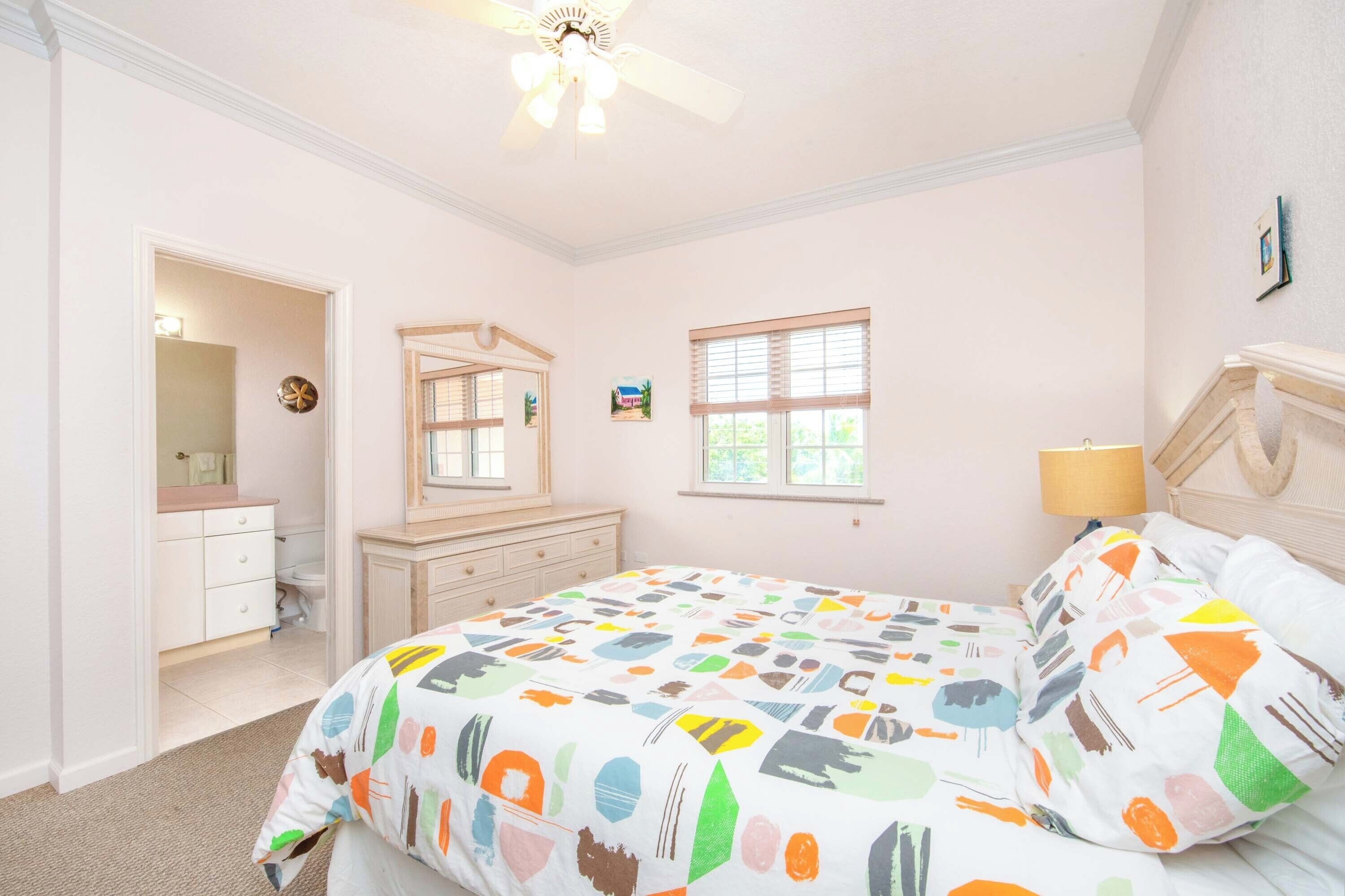 Bedroom 2 with ensuite. 