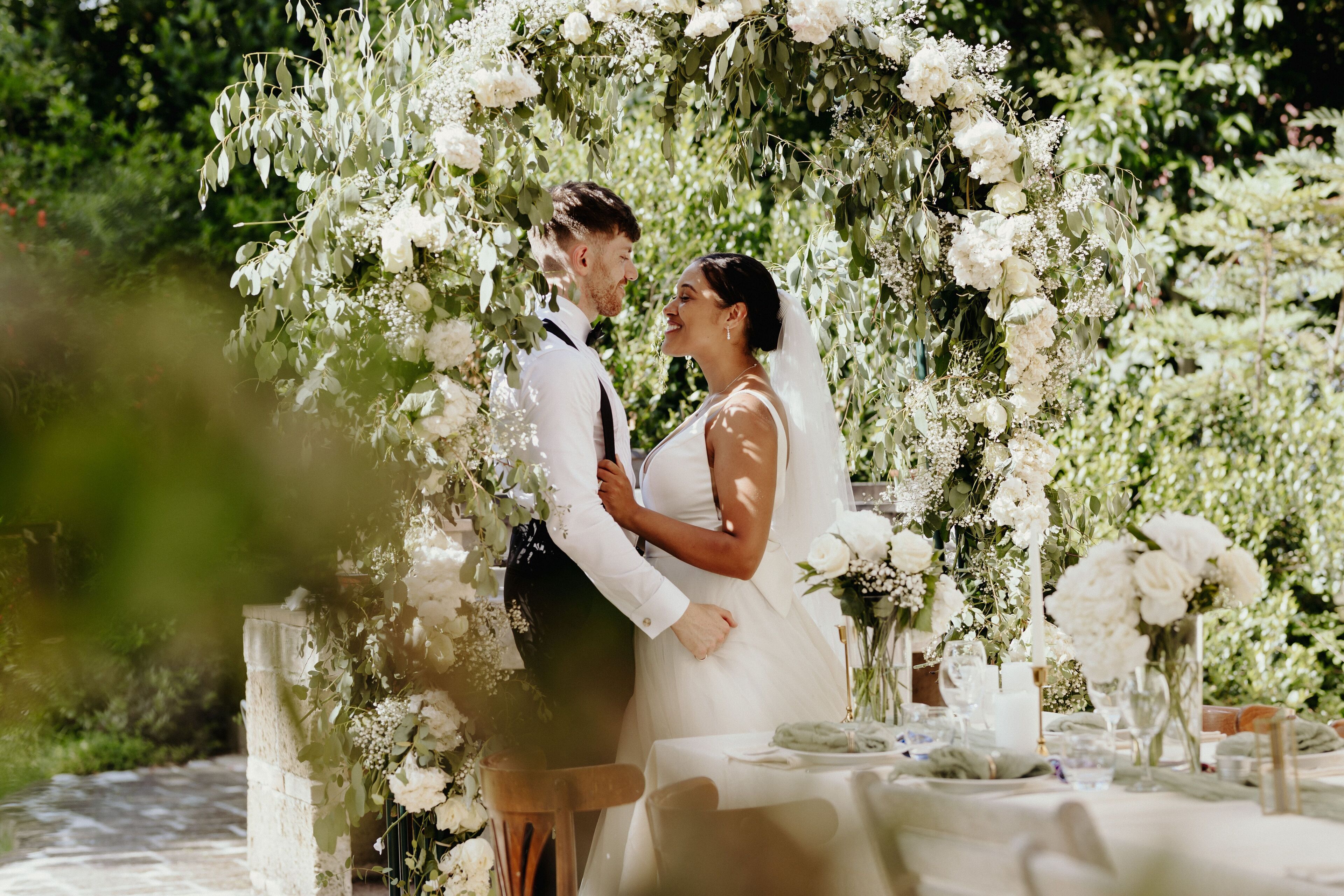 Udendørs banketområde