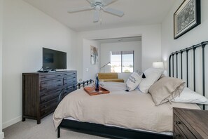 1 Schlafzimmer, Bügeleisen/Bügelbrett, kostenloses WLAN, Bettwäsche