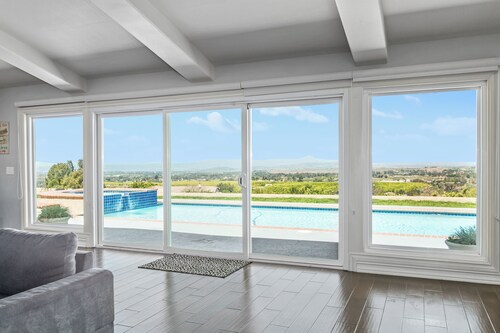 Luxury Gated Estate with Views of All of Wine Country!