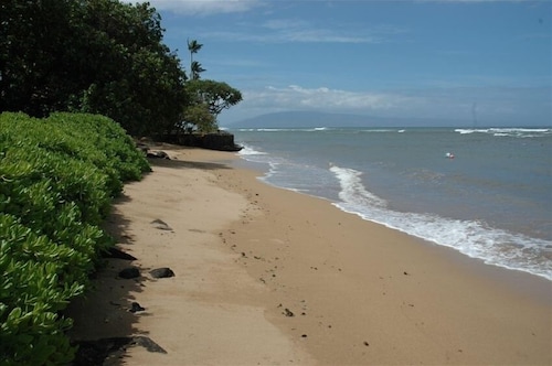 Location, Location, Location.  You can't get closer to the ocean for this price