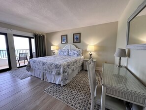2 bedrooms, blackout curtains, iron/ironing board, free Internet