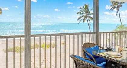 Direct Beach Front/Best View of Gulf/Remodeled Pointe Santo E36 Sanibel
