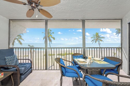 Direct Beach Front/Best View of Gulf/Remodeled Pointe Santo E36 Sanibel
