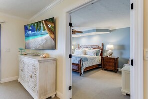 2 bedrooms, iron/ironing board, travel crib, free WiFi