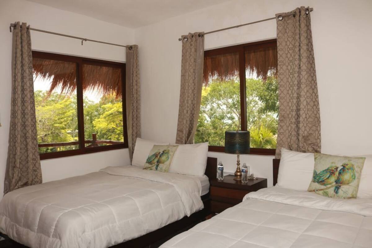 comfort double room, 2 queen beds, non smoking | view from room