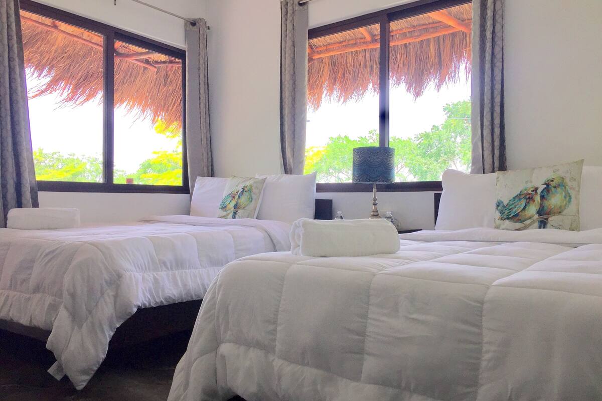 comfort double room, 2 double beds | 1 bedroom, hypo-allergenic bedding, minibar, soundproofing