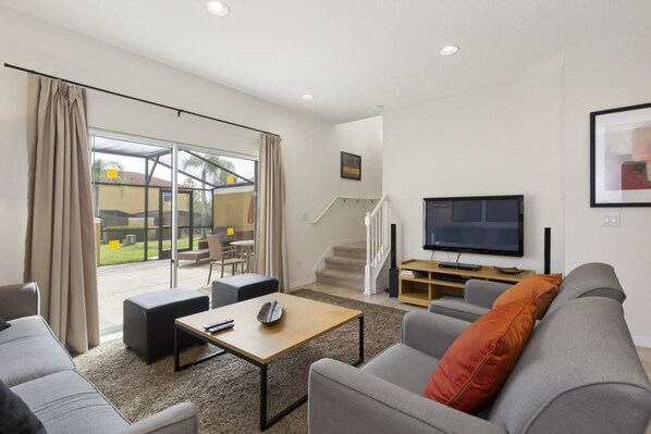 บ้านพัก (Villa Magical - Encantada Resort) | บริเวณนั่งเล่น