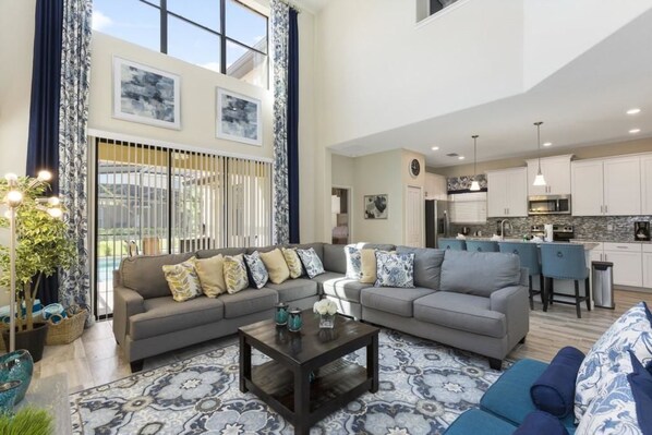 Área de sala de estar