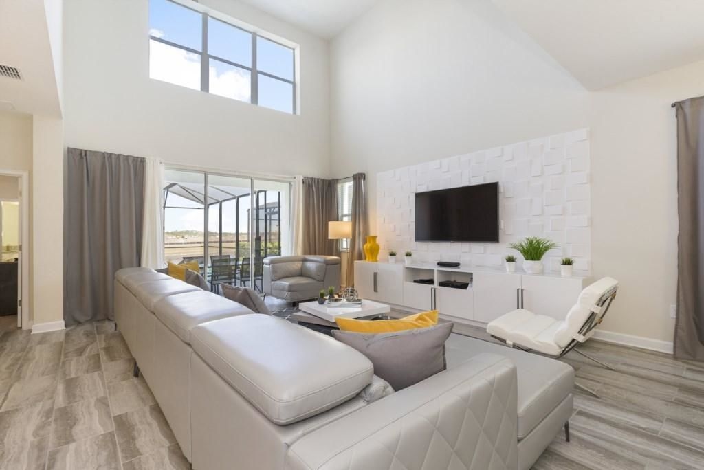 獨棟房屋, 多張床 (Villa Dream - Storey Lake) | 起居區 | 乒乓球