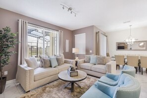 House, Multiple Beds (Villa Abreu - Storey Lake) | Living area