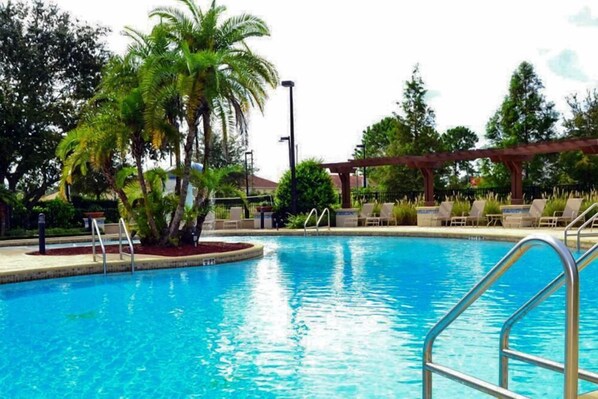 Outdoor pool - Villa Leite (Kissimmee)